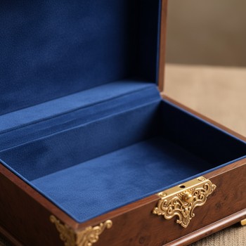 Recyclable jewelry box with soft liner